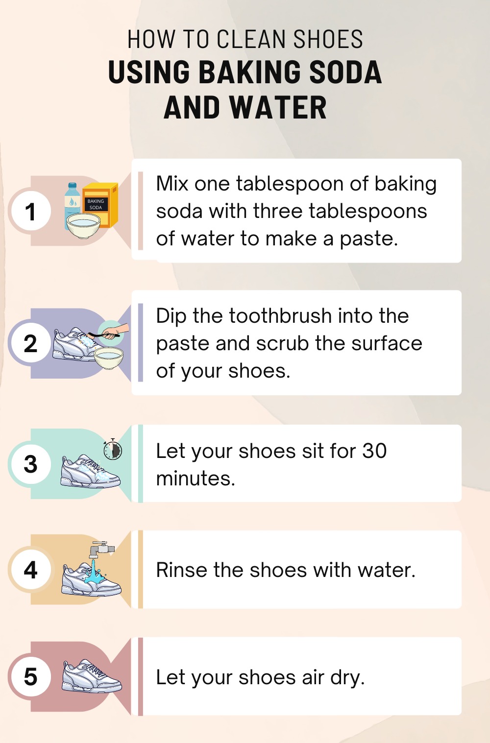 How To Clean Shoes With Baking Soda - 4 Amazing Methods - Do it Our Way
